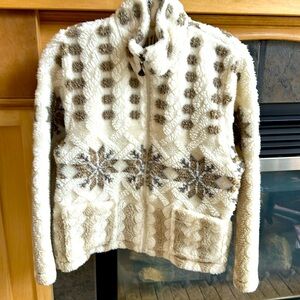 Duffel Outdoors Women’s Fleece Jacket Small EUC